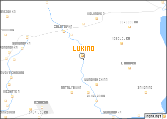 map of Lukino