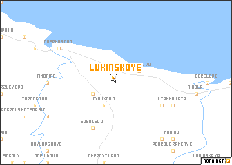 map of Lukinskoye