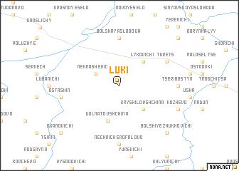 map of Luki