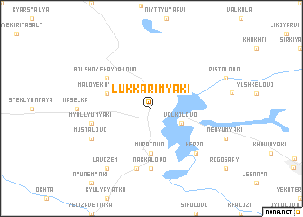 map of Lukkarimyaki