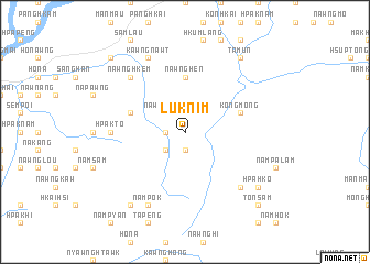 map of Lüknim