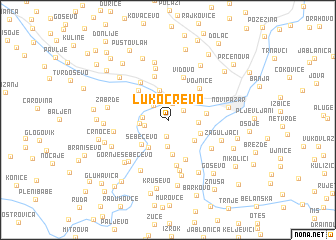 map of Lukocrevo