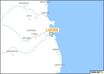 map of Lukod