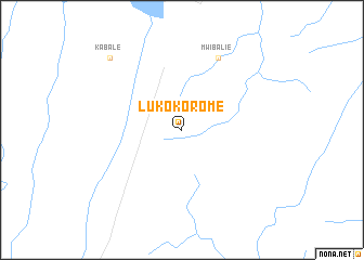 map of Lukokorome