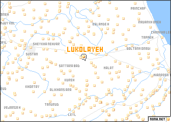 map of Lūkolāyeh