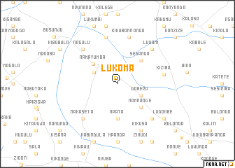 map of Lukoma