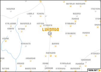 map of Lukondo