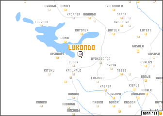 map of Lukondo