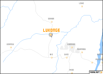 map of Lukonge