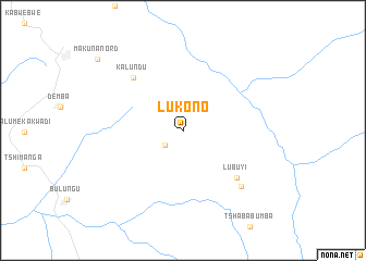 map of Lukono
