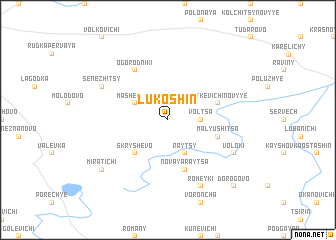 map of Lukoshin