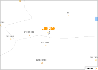 map of Lukoshi