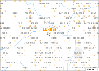 map of Lukosi