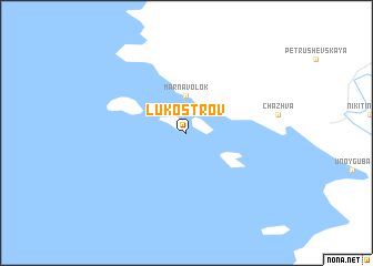 map of Lukostrov