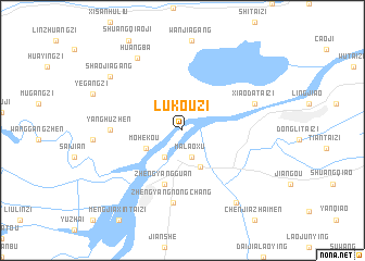 map of Lukouzi