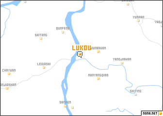 map of Lukou