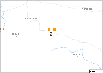 map of Lukou