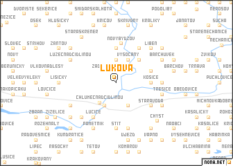 map of Luková