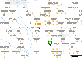 map of Luková