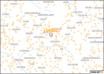 map of Lukovci