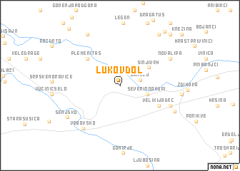 map of Lukovdol