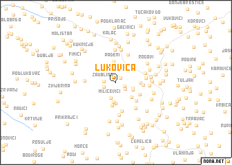 map of Lukovica