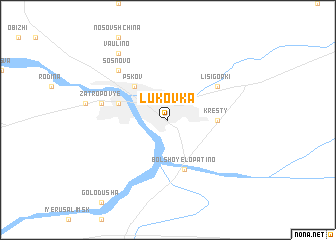 map of Lukovka