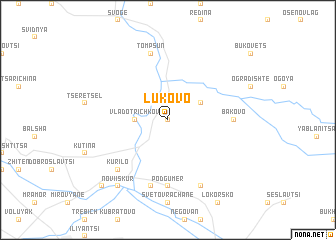 map of Lukovo