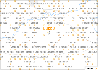 map of Lukov