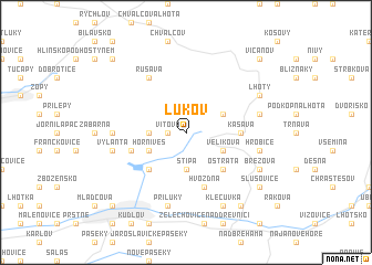 map of Lukov