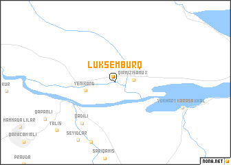 map of Lüksemburq