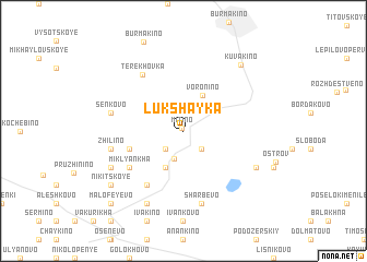 map of Lukshayka