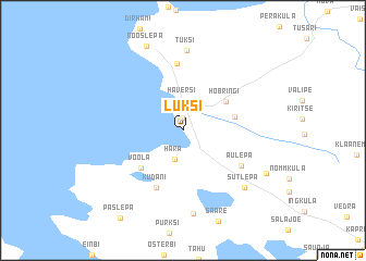 map of Luksi