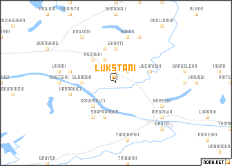 map of Lukstani