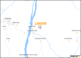 map of Lukuka
