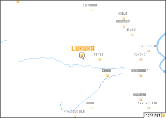 map of Lukuka