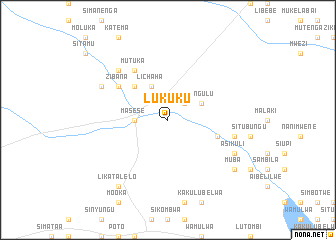 map of Lukuku