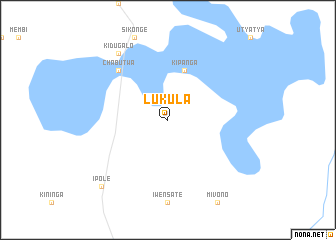 map of Lukula