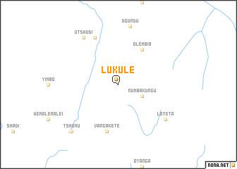 map of Lukule