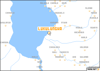 map of Lukulungwa