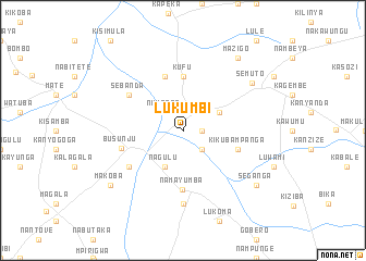 map of Lukumbi