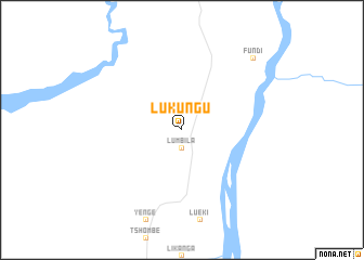 map of Lukungu