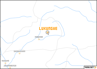 map of Lukungwe