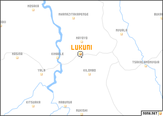 map of Lukuni