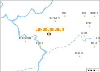 map of Lukunjakunja