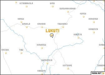 map of Lukuti