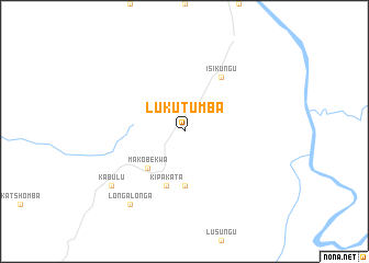 map of Lukutumba