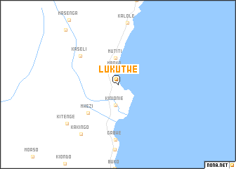 map of Lukutwe