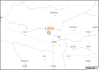 map of Luku
