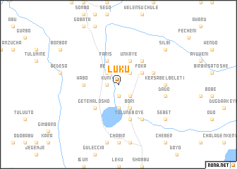 map of Luku